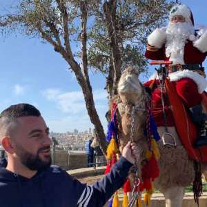 Der Weihnachtsmann erobert Jerusalem
